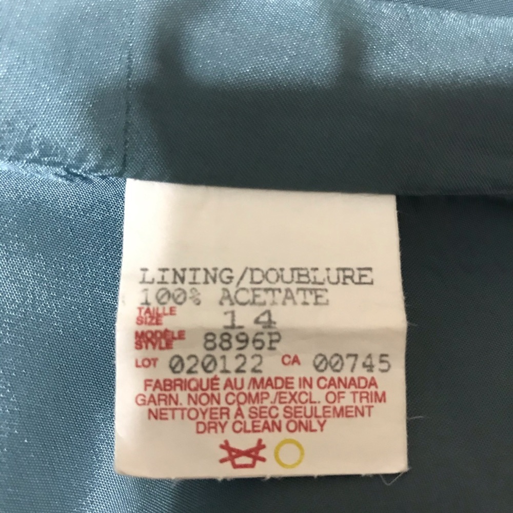 Js Collection Skirt Suite Size 14 With Beautiful … - image 5